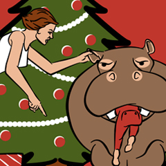 I do not want a hippopotamus for Christmas